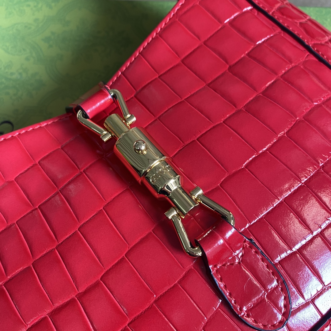 Gucci Jackie 1961 Small Shoulder Bag 636709 Red